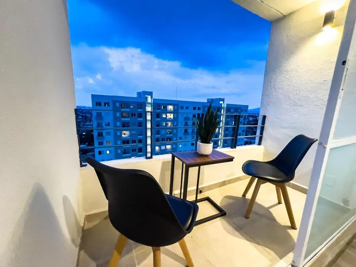 Modern 12Th-Floor Penthouse W 2 Balconies & City Views Guadalajara Meksyk